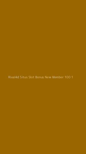 Tampilan Antarmuka Aplikasi Rival4d Situs Slot Bonus New Member 100 - 1