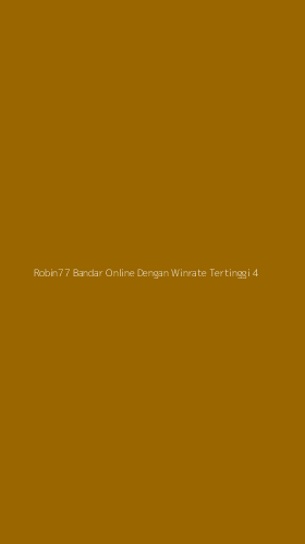 Tampilan Antarmuka Aplikasi Robin77 Bandar Online Dengan Winrate Tertinggi - 4