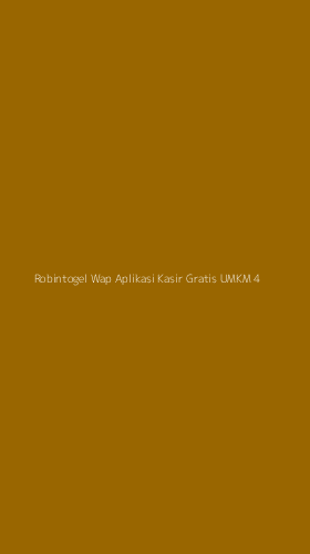 Tampilan Antarmuka Aplikasi Robintogel Wap Aplikasi Kasir Gratis Umkm - 4