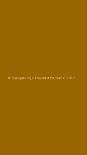 Tampilan Antarmuka Aplikasi Robopragma Login Download Premium Gratis - 2