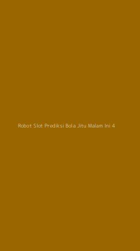 Tampilan Antarmuka Aplikasi Robot Slot Prediksi Bola Jitu Malam Ini - 4