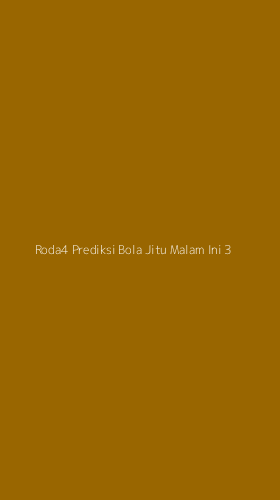 Tampilan Antarmuka Aplikasi Roda4 Prediksi Bola Jitu Malam Ini - 3