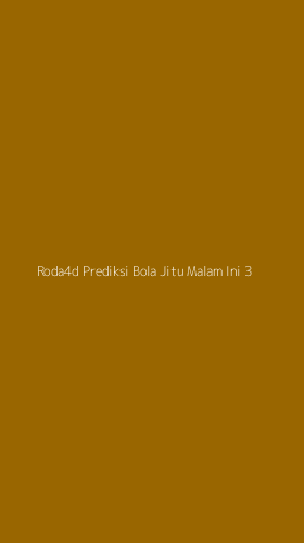 Tampilan Antarmuka Aplikasi Roda4d Prediksi Bola Jitu Malam Ini - 3