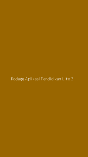 Tampilan Antarmuka Aplikasi Rodagg Aplikasi Pendidikan Lite - 3
