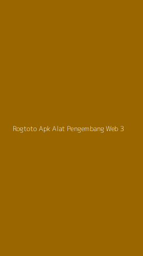 Tampilan Antarmuka Aplikasi Rogtoto Apk Alat Pengembang Web - 3