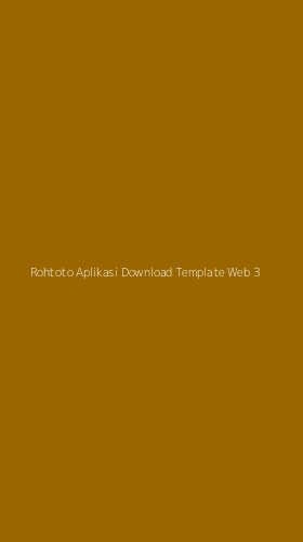 Tampilan Antarmuka Aplikasi Rohtoto Aplikasi Download Template Web - 3