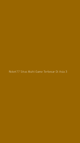 Tampilan Antarmuka Aplikasi Roket77 Situs Multi Game Terbesar Di Asia - 3