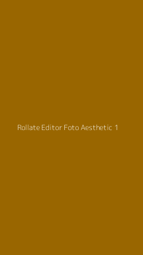 Tampilan Antarmuka Aplikasi Rollate Editor Foto Aesthetic - 1