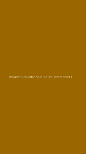 Tampilan Antarmuka Aplikasi Romaslot888 Daftar Akun Pro Slot Internasional - 4