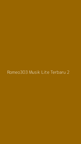 Tampilan Antarmuka Aplikasi Romeo303 Musik Lite Terbaru - 2