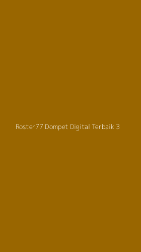 Tampilan Antarmuka Aplikasi Roster77 Dompet Digital Terbaik - 3