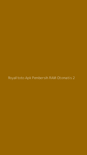 Tampilan Antarmuka Aplikasi Royalltoto Apk Pembersih Ram Otomatis - 2