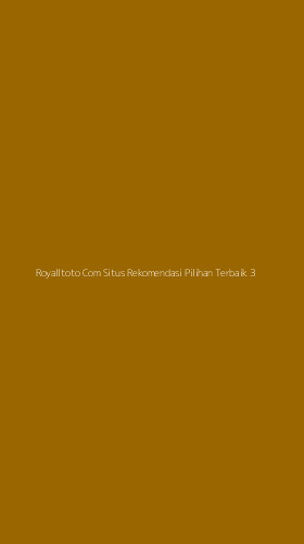 Tampilan Antarmuka Aplikasi Royalltoto Com Situs Rekomendasi Pilihan Terbaik - 3