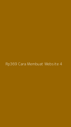 Tampilan Antarmuka Aplikasi Rp369 Cara Membuat Website - 4