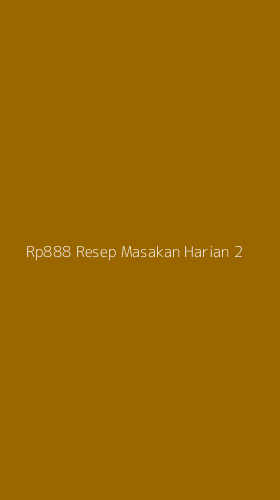 Tampilan Antarmuka Aplikasi Rp888 Resep Masakan Harian - 2