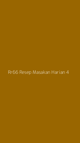 Tampilan Antarmuka Aplikasi Rr66 Resep Masakan Harian - 4