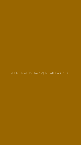 Tampilan Antarmuka Aplikasi Rr666 Jadwal Pertandingan Bola Hari Ini - 3