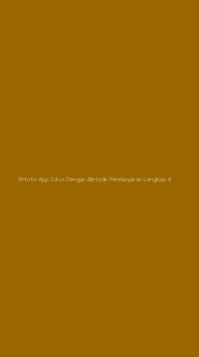 Tampilan Antarmuka Aplikasi Rrtoto App Situs Dengan Metode Pembayaran Lengkap - 4
