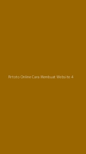 Tampilan Antarmuka Aplikasi Rrtoto Online Cara Membuat Website - 4