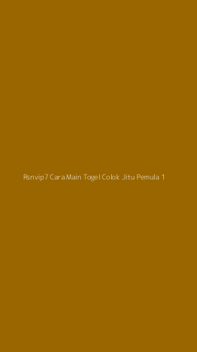 Tampilan Antarmuka Aplikasi Rsnvip7 Cara Main Togel Colok Jitu Pemula - 1