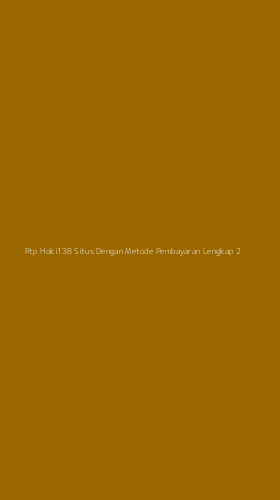 Tampilan Antarmuka Aplikasi Rtp Hoki138 Situs Dengan Metode Pembayaran Lengkap - 2
