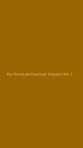 Tampilan Antarmuka Aplikasi Rtp Permata4d Download Template Web - 2