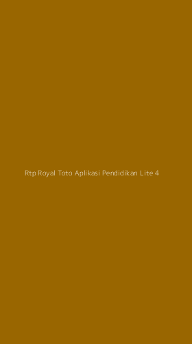 Tampilan Antarmuka Aplikasi Rtp Royal Toto Aplikasi Pendidikan Lite - 4