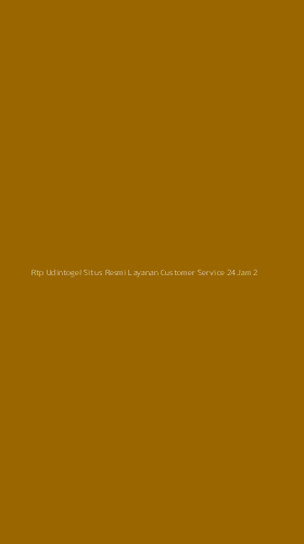 Tampilan Antarmuka Aplikasi Rtp Udintogel Situs Resmi Layanan Customer Service 24jam - 2