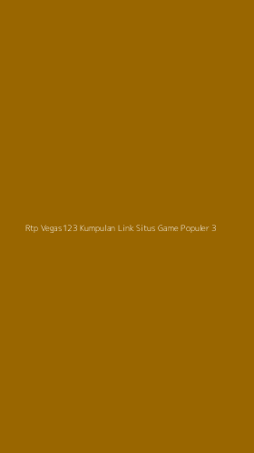 Tampilan Antarmuka Aplikasi Rtp Vegas123 Kumpulan Link Situs Game Populer - 3