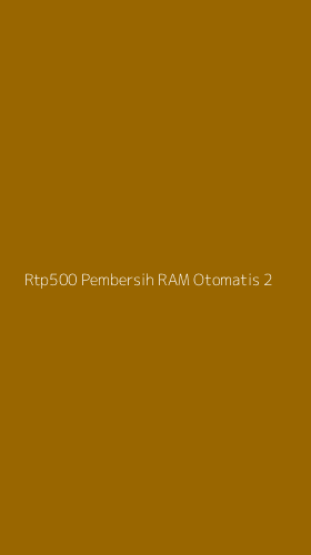 Tampilan Antarmuka Aplikasi Rtp500 Pembersih Ram Otomatis - 2