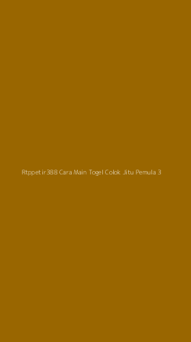 Tampilan Antarmuka Aplikasi Rtppetir388 Cara Main Togel Colok Jitu Pemula - 3