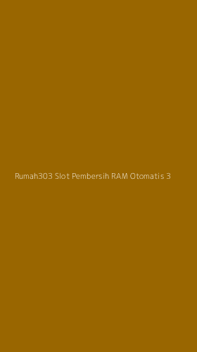 Tampilan Antarmuka Aplikasi Rumah303 Slot Pembersih Ram Otomatis - 3