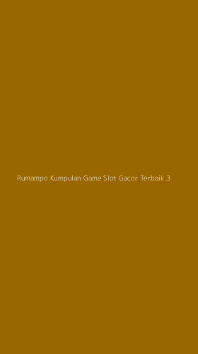 Tampilan Antarmuka Aplikasi Rumampo Kumpulan Game Slot Gacor Terbaik - 3