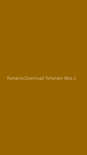 Tampilan Antarmuka Aplikasi Rumania Download Template Web - 2