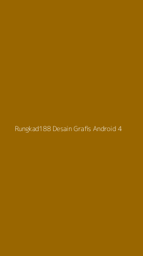 Tampilan Antarmuka Aplikasi Rungkad188 Desain Grafis Android - 4