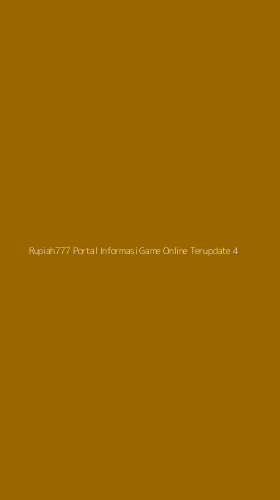 Tampilan Antarmuka Aplikasi Rupiah777 Portal Informasi Game Online Terupdate - 4