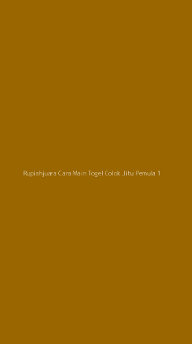 Tampilan Antarmuka Aplikasi Rupiahjuara Cara Main Togel Colok Jitu Pemula - 1