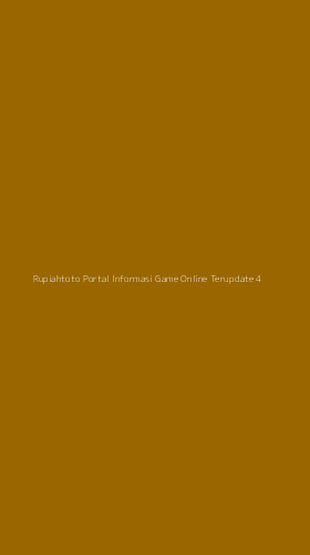 Tampilan Antarmuka Aplikasi Rupiahtoto Portal Informasi Game Online Terupdate - 4