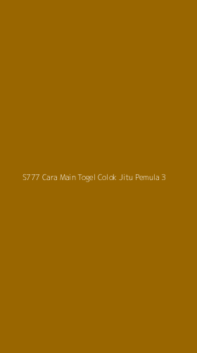Tampilan Antarmuka Aplikasi S777 Cara Main Togel Colok Jitu Pemula - 3