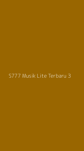 Tampilan Antarmuka Aplikasi S777 Musik Lite Terbaru - 3