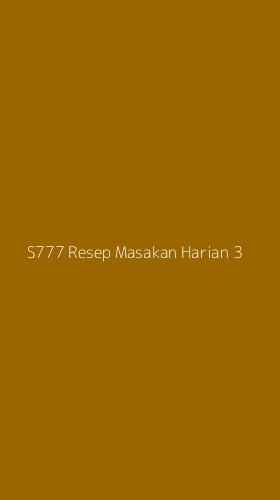 Tampilan Antarmuka Aplikasi S777 Resep Masakan Harian - 3
