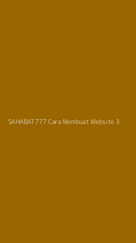 Tampilan Antarmuka Aplikasi Sahabat777 Cara Membuat Website - 3