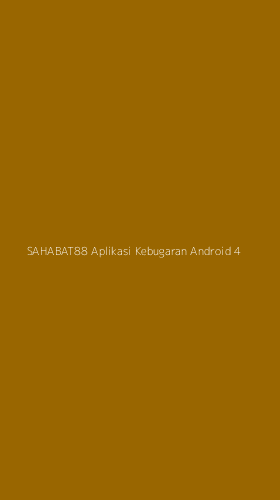 Tampilan Antarmuka Aplikasi Sahabat88 Aplikasi Kebugaran Android - 4