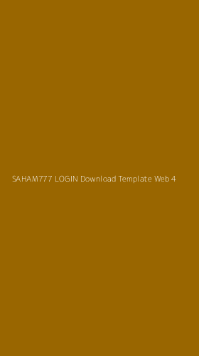 Tampilan Antarmuka Aplikasi Saham777 Login Download Template Web - 4