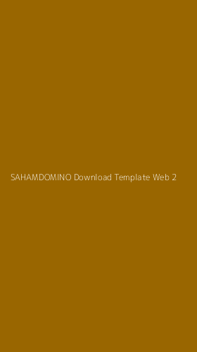 Tampilan Antarmuka Aplikasi Sahamdomino Download Template Web - 2