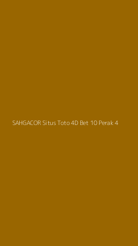 Tampilan Antarmuka Aplikasi Sahgacor Situs Toto 4d Bet 10 Perak - 4