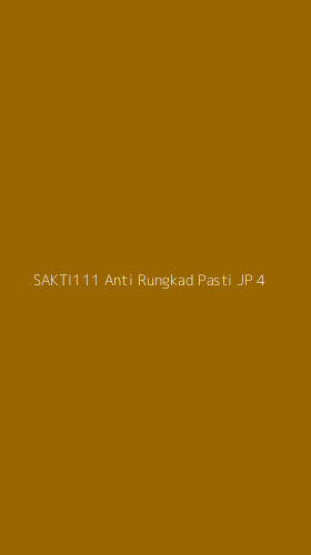 Tampilan Antarmuka Aplikasi Sakti111 Anti Rungkad Pasti Jp - 4