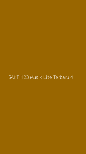 Tampilan Antarmuka Aplikasi Sakti123 Musik Lite Terbaru - 4