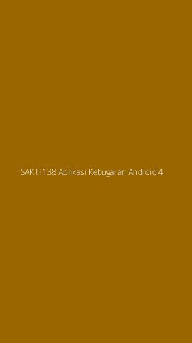 Tampilan Antarmuka Aplikasi Sakti138 Aplikasi Kebugaran Android - 4