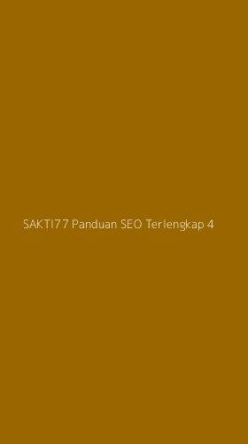 Tampilan Antarmuka Aplikasi Sakti77 Panduan Seo Terlengkap - 4
